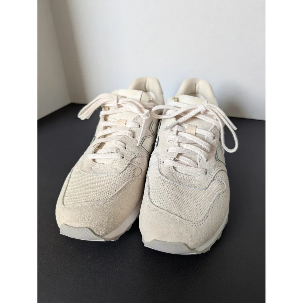 New Balance WL996VPB Beige Cream Suede Shoes Lifestyle Sneakers Women's 8